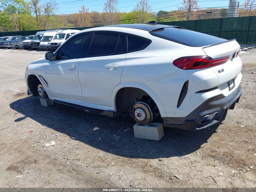 2022 BMW X6 VIN 5UXCY6C00N9L55031 IAAI salvage auction — VANDALISM, Salvage Title, sold $31,000 on 2026-07-24 (photo 3)