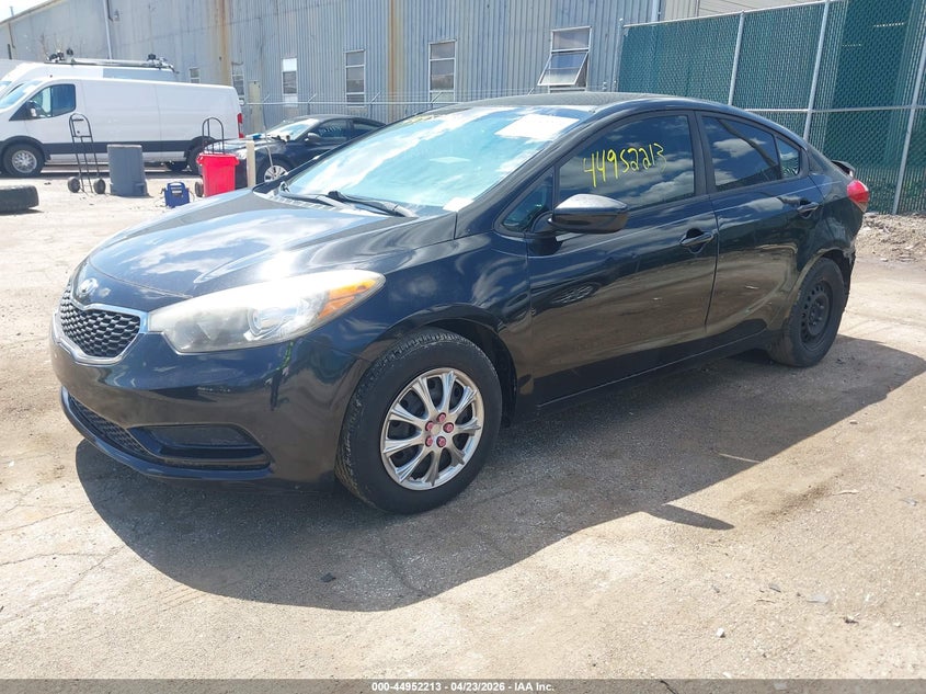 2016 Kia Forte VIN KNAFK4A65G5580709 IAAI salvage auction — REAR END, Wait Title, sold $450 on 2026-07-21 (photo 2)