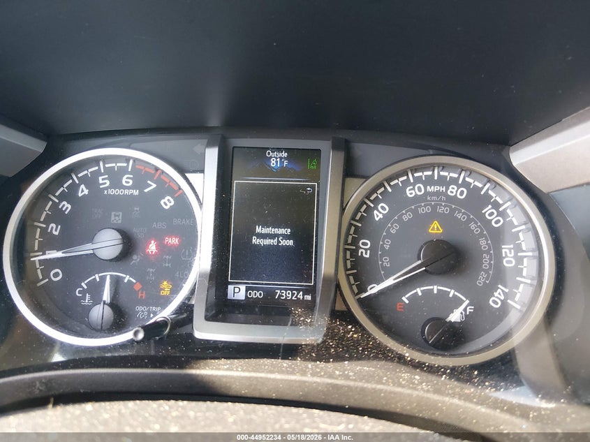 2021 Toyota Tacoma VIN 5TFAZ5CN9MX100013 IAAI salvage auction — FRONT END, Salvage Title, sold $8,300 on 2026-07-12 (photo 7)