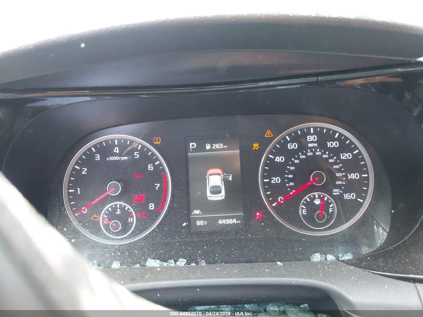 2021 Kia K5 VIN 5XXG14J2XMG066580 IAAI salvage auction — FRONT END, Salvage (Texas), sold $1,250 on 2026-07-07 (photo 7)