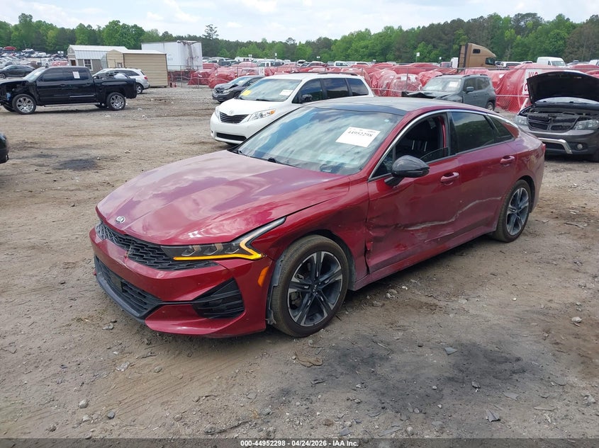 2021 Kia K5 VIN 5XXG64J27MG062343 IAAI salvage auction — LEFT SIDE, Salvage (Georgia), sold $4,000 on 2026-07-17 (photo 2)