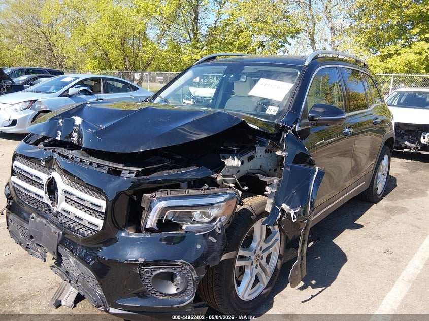 2023 Mercedes-benz Glb VIN W1N4M4HB5PW306422 IAAI salvage auction — FRONT END, Salvage (New Jersey), sold $7,450 on 2026-07-27 (photo 2)