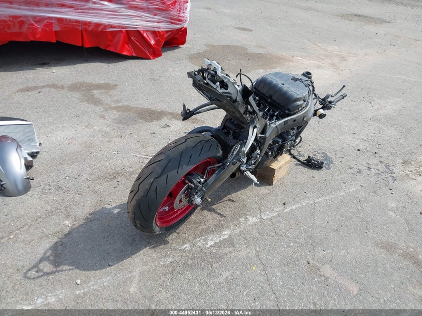 2025 Kawasaki Zx VIN JKBZXJJ12SA029745 IAAI salvage auction — ALL OVER, Mv-907A (New York), sold $500 on 2026-07-07 (photo 4)