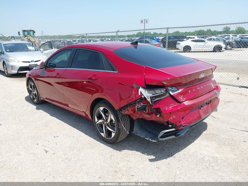 2023 Hyundai Elantra VIN KMHLP4AG4PU578046 IAAI salvage auction — LEFT REAR, Salvage Title, sold $5,900 on 2026-07-21 (photo 3)