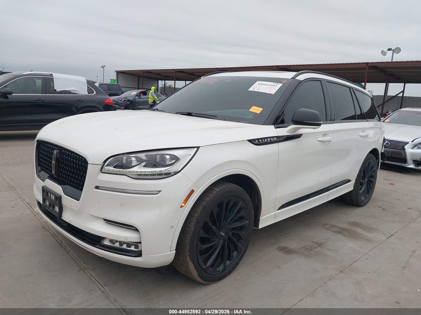 2024 Lincoln Aviator VIN 5LM5J9XCXRGL05381 IAAI salvage auction — REAR END, Original (Texas), sold $27,525 on 2026-07-29 (photo 2)
