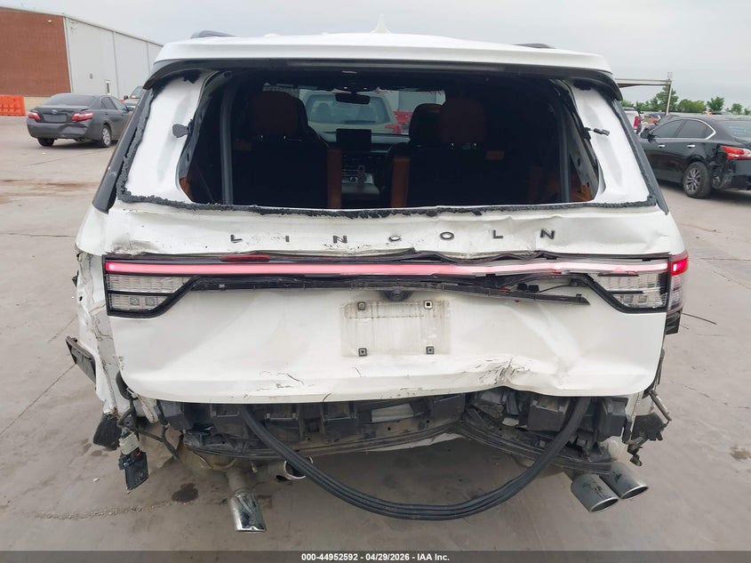 2024 Lincoln Aviator VIN 5LM5J9XCXRGL05381 IAAI salvage auction — REAR END, Original (Texas), sold $27,525 on 2026-07-29 (photo 6)