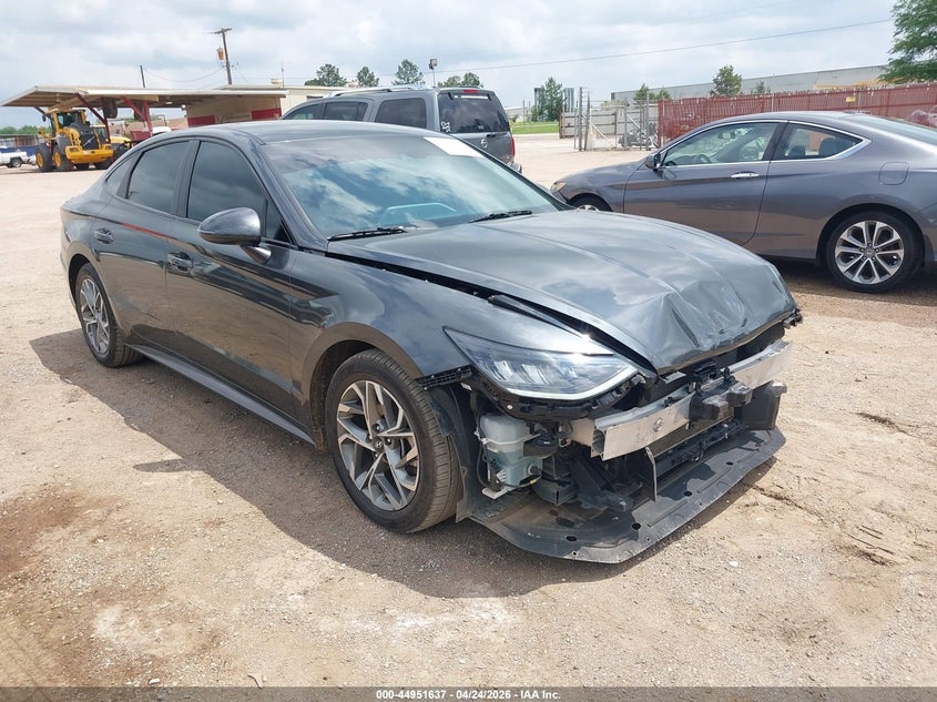 2022 Hyundai Sonata VIN KMHL64JAXNA245105 IAAI salvage auction — FRONT END, Salvage (Arkansas), sold $5,025 on 2026-07-09 (photo 1)