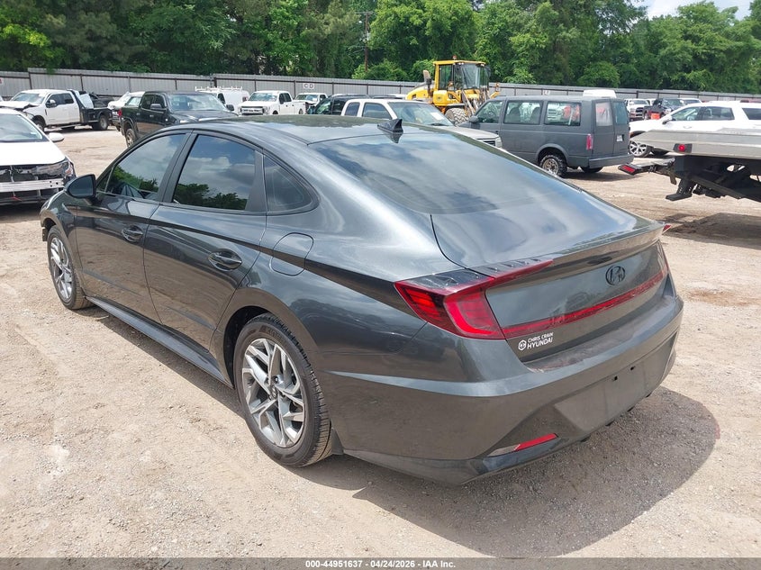 2022 Hyundai Sonata VIN KMHL64JAXNA245105 IAAI salvage auction — FRONT END, Salvage (Arkansas), sold $5,025 on 2026-07-09 (photo 3)