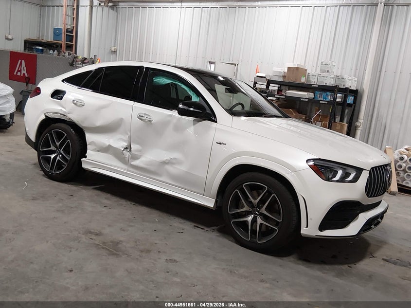 2022 Mercedes-benz Amg gle coupe VIN 4JGFD6BB2NA782427 IAAI salvage auction — RIGHT SIDE, Salvage (Iowa), sold $38,300 on 2026-07-07 (photo 1)