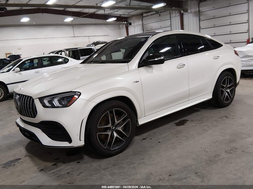 2022 Mercedes-benz Amg gle coupe VIN 4JGFD6BB2NA782427 IAAI salvage auction — RIGHT SIDE, Salvage (Iowa), sold $38,300 on 2026-07-07 (photo 2)