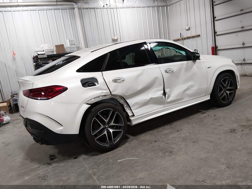 2022 Mercedes-benz Amg gle coupe VIN 4JGFD6BB2NA782427 IAAI salvage auction — RIGHT SIDE, Salvage (Iowa), sold $38,300 on 2026-07-07 (photo 4)