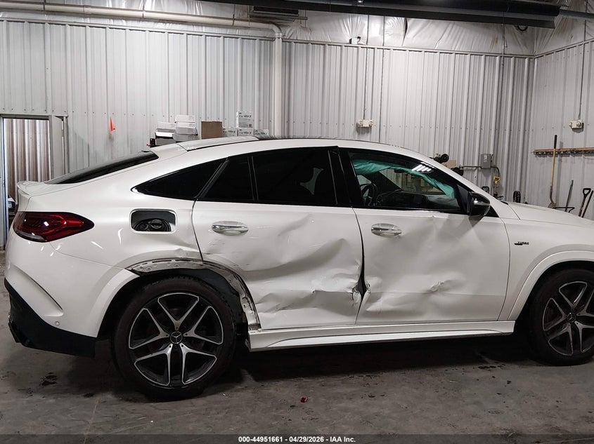 2022 Mercedes-benz Amg gle coupe VIN 4JGFD6BB2NA782427 IAAI salvage auction — RIGHT SIDE, Salvage (Iowa), sold $38,300 on 2026-07-07 (photo 6)
