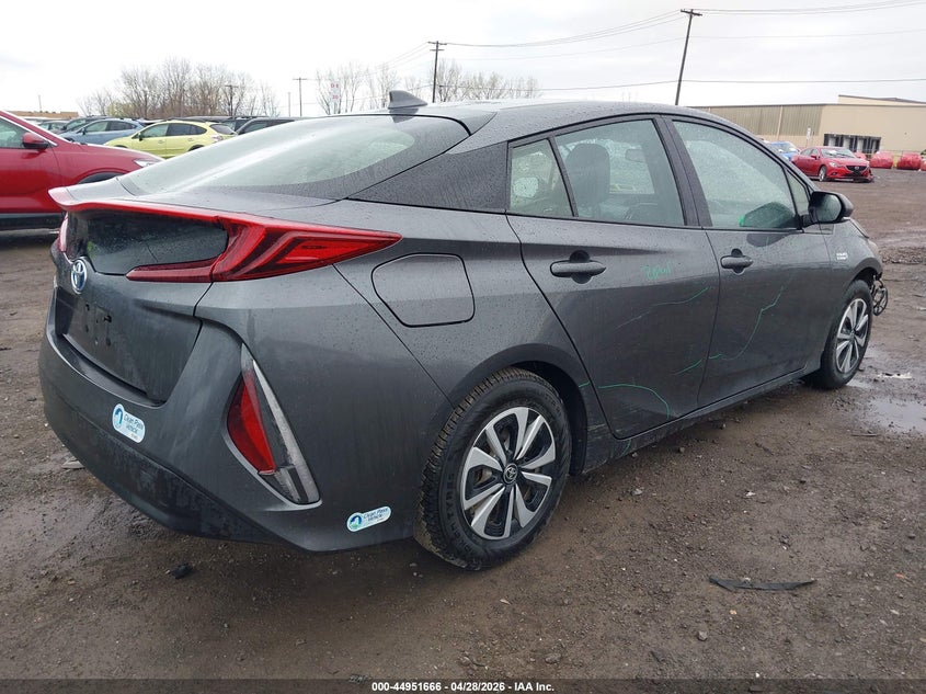 2017 Toyota Prius VIN JTDKARFP3H3021515 IAAI salvage auction — RIGHT FRONT, Salvage Title, sold $25 on 2026-07-22 (photo 4)