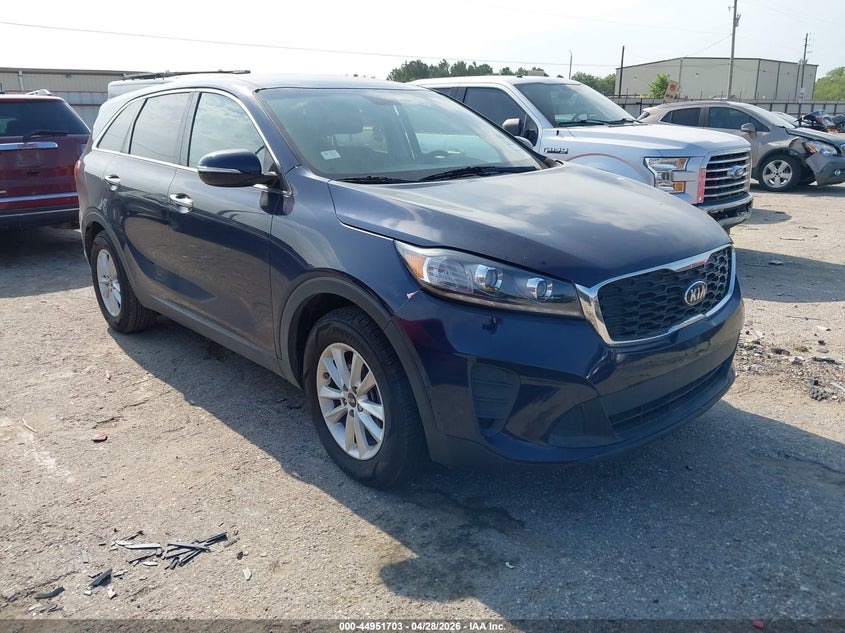 2020 Kia Sorento VIN 5XYPG4A50LG625377 IAAI salvage auction — LEFT SIDE, Original (Texas), sold $2,150 on 2026-07-09 (photo 1)
