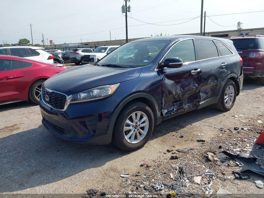 2020 Kia Sorento VIN 5XYPG4A50LG625377 IAAI salvage auction — LEFT SIDE, Original (Texas), sold $2,150 on 2026-07-09 (photo 2)