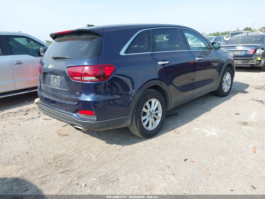 2020 Kia Sorento VIN 5XYPG4A50LG625377 IAAI salvage auction — LEFT SIDE, Original (Texas), sold $2,150 on 2026-07-09 (photo 4)