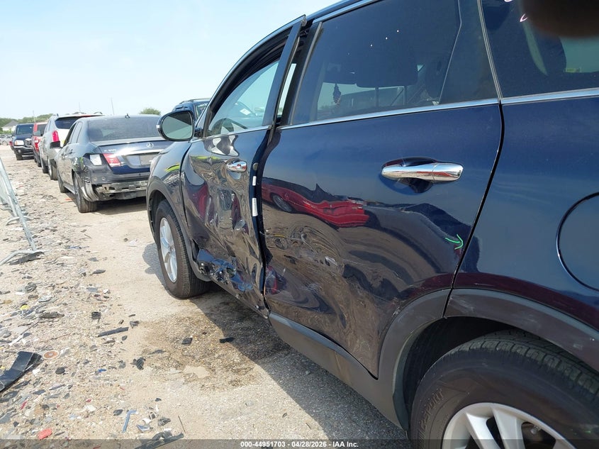 2020 Kia Sorento VIN 5XYPG4A50LG625377 IAAI salvage auction — LEFT SIDE, Original (Texas), sold $2,150 on 2026-07-09 (photo 6)