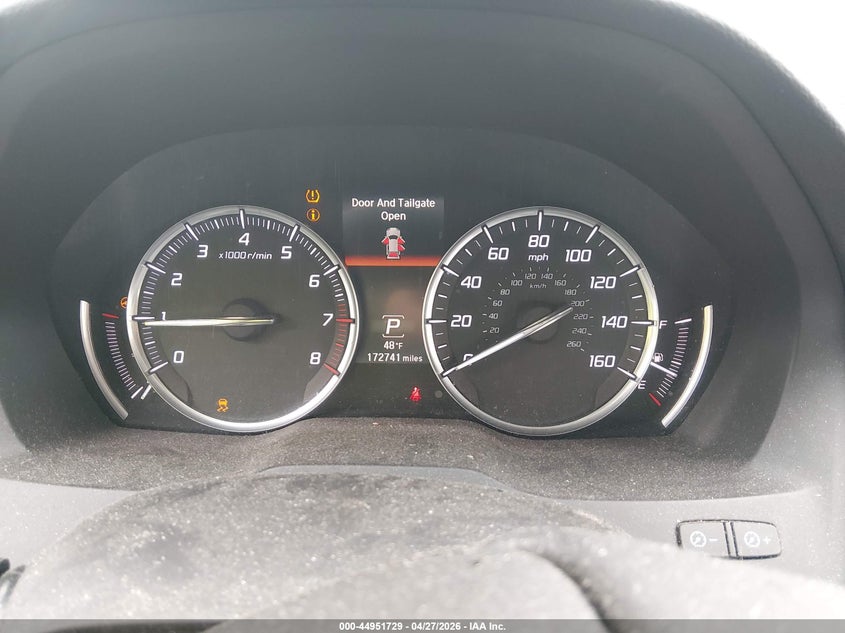 2015 Acura Mdx VIN 5FRYD4H46FB004181 IAAI salvage auction — LEFT SIDE, Salvage (Idaho), sold $2,150 on 2026-07-23 (photo 7)