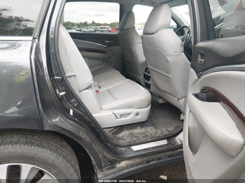 2015 Acura Mdx VIN 5FRYD4H46FB004181 IAAI salvage auction — LEFT SIDE, Salvage (Idaho), sold $2,150 on 2026-07-23 (photo 8)