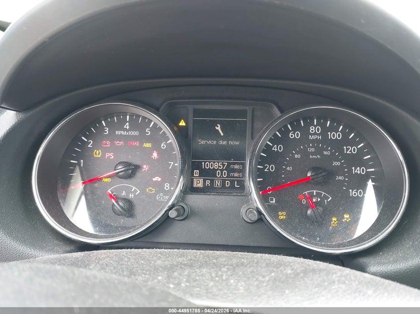 2012 Nissan Rogue VIN JN8AS5MV8CW375433 IAAI salvage auction — WATER/FLOOD, Salvage Title, sold $400 on 2026-07-07 (photo 7)