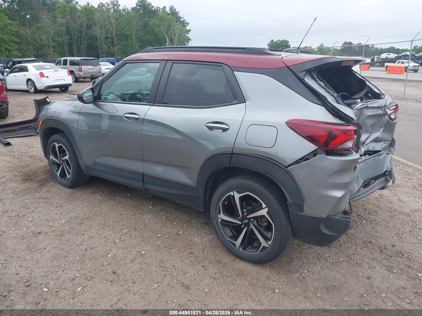 2023 Chevrolet Trailblazer VIN KL79MUSL0PB145352 IAAI salvage auction — REAR END, Salvage (South Carolina), sold $7,200 on 2026-07-08 (photo 3)