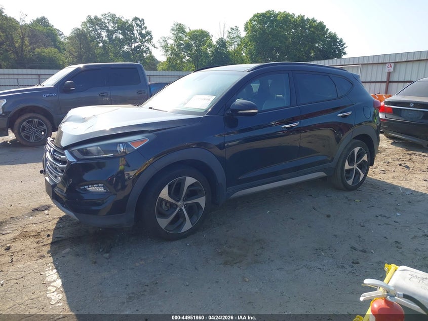 2017 Hyundai Tucson VIN KM8J3CA29HU282877 IAAI salvage auction — RIGHT FRONT, Salvage (Georgia), sold $3,250 on 2026-07-08 (photo 2)