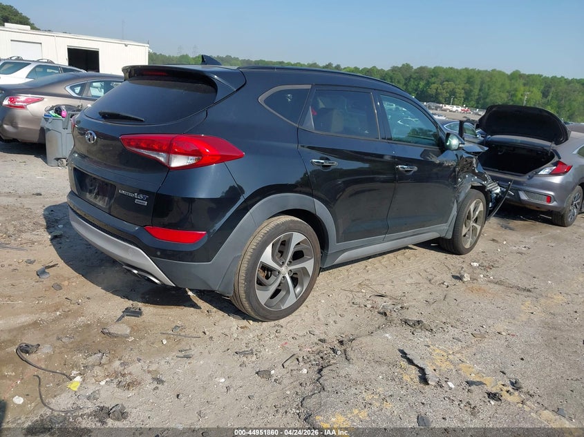 2017 Hyundai Tucson VIN KM8J3CA29HU282877 IAAI salvage auction — RIGHT FRONT, Salvage (Georgia), sold $3,250 on 2026-07-08 (photo 4)