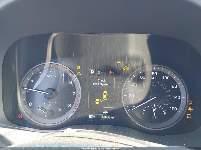 2017 Hyundai Tucson VIN KM8J3CA29HU282877 IAAI salvage auction — RIGHT FRONT, Salvage (Georgia), sold $3,250 on 2026-07-08 (photo 7)