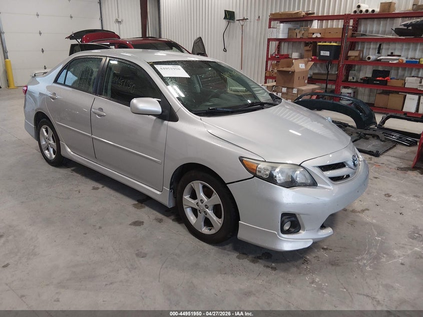 2013 Toyota Corolla VIN 5YFBU4EEXDP119615 IAAI salvage auction — LEFT FRONT, Salvage Title, sold $2,000 on 2026-07-23 (photo 1)