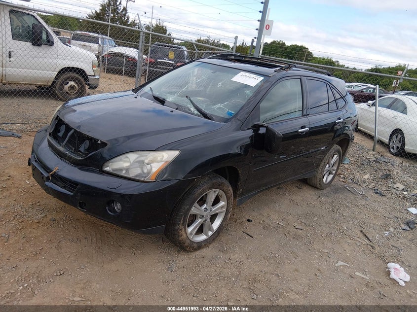 2008 Lexus Rx VIN JTJHW31U582855519 IAAI salvage auction — LEFT & RIGHT, Salvage (North Carolina), sold $950 on 2026-07-06 (photo 2)
