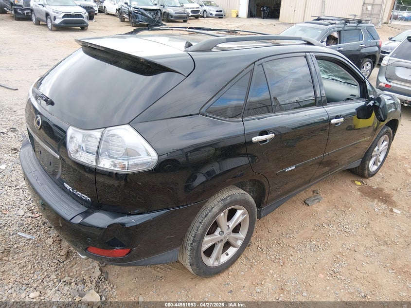 2008 Lexus Rx VIN JTJHW31U582855519 IAAI salvage auction — LEFT & RIGHT, Salvage (North Carolina), sold $950 on 2026-07-06 (photo 4)
