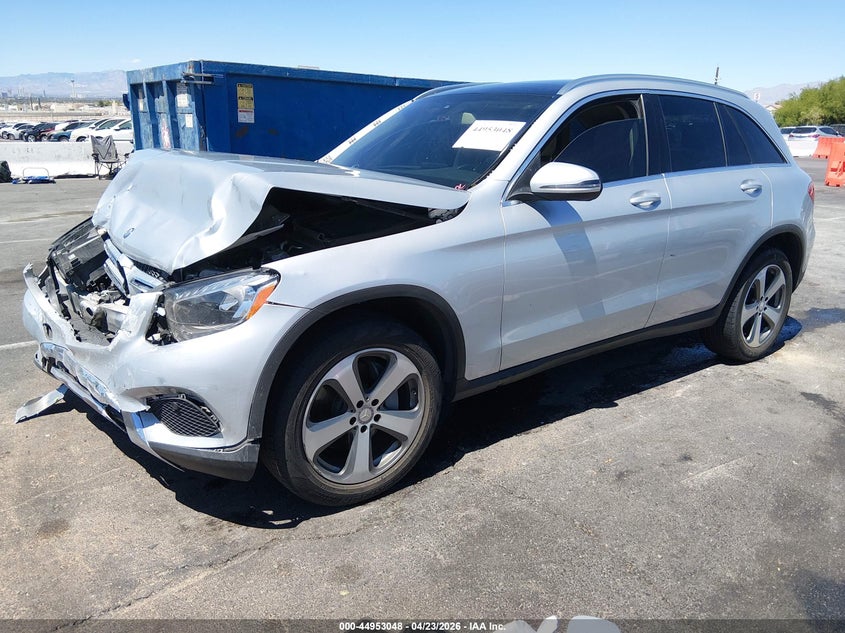2017 Mercedes-benz Glc VIN WDC0G4JB3HF138573 IAAI salvage auction — FRONT END, Wait Title, sold $1,800 on 2026-07-24 (photo 2)