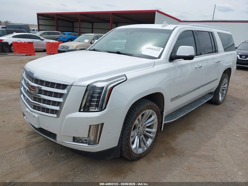 2017 Cadillac Escalade VIN 1GYS4HKJ1HR213140 IAAI salvage auction — HAIL, Salvage (Nebraska), sold $12,700 on 2026-08-27 (photo 2)