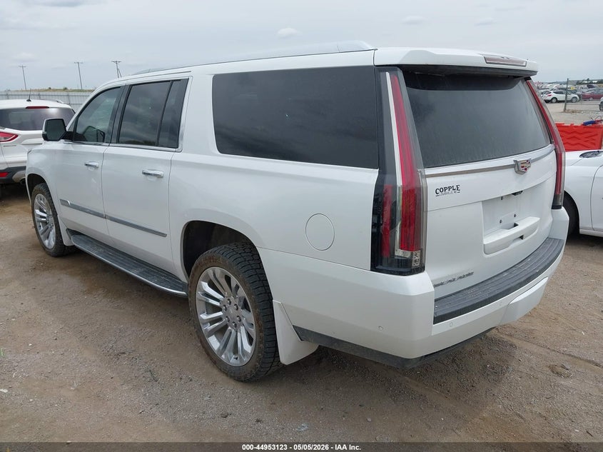 2017 Cadillac Escalade VIN 1GYS4HKJ1HR213140 IAAI salvage auction — HAIL, Salvage (Nebraska), sold $12,700 on 2026-08-27 (photo 3)