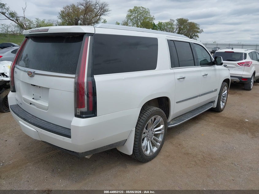 2017 Cadillac Escalade VIN 1GYS4HKJ1HR213140 IAAI salvage auction — HAIL, Salvage (Nebraska), sold $12,700 on 2026-08-27 (photo 4)