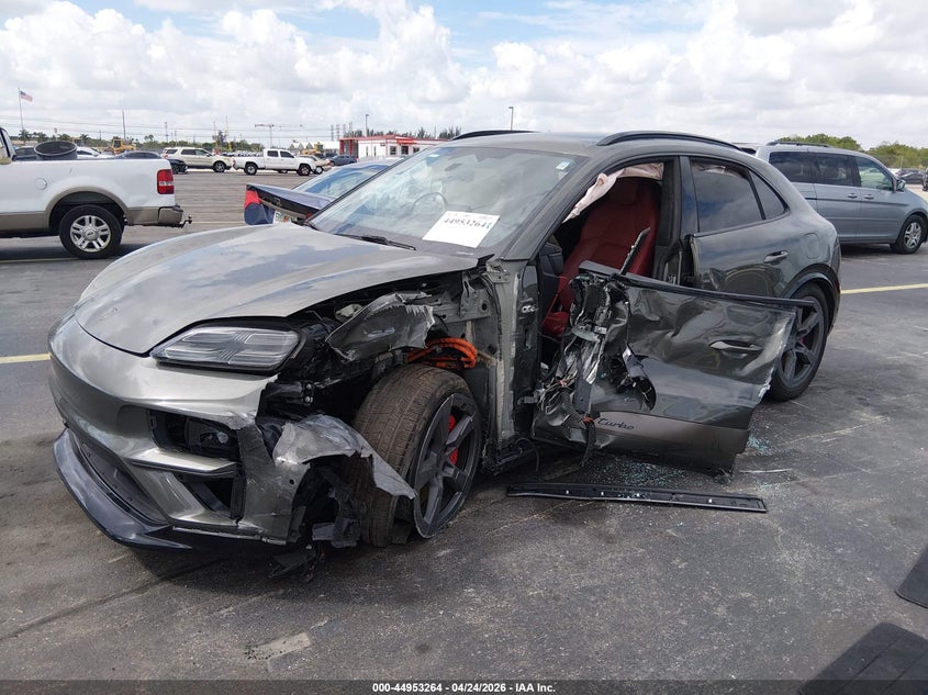 2024 Porsche Macan VIN WP1AC2XA5RL200529 IAAI salvage auction — SIDE, Certificate Of Destruction (Florida), sold $8,100 on 2026-07-23 (photo 2)