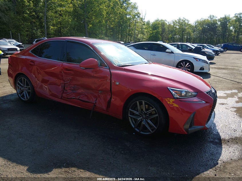2017 Lexus Is VIN JTHCM1D29H5022613 IAAI salvage auction — SIDE, Salvage Title, sold $4,625 on 2026-07-29 (photo 1)