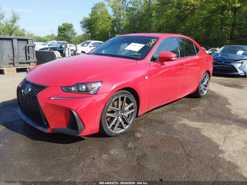 2017 Lexus Is VIN JTHCM1D29H5022613 IAAI salvage auction — SIDE, Salvage Title, sold $4,625 on 2026-07-29 (photo 2)