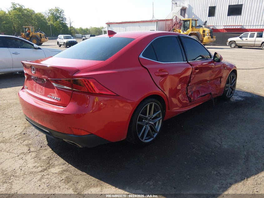 2017 Lexus Is VIN JTHCM1D29H5022613 IAAI salvage auction — SIDE, Salvage Title, sold $4,625 on 2026-07-29 (photo 4)