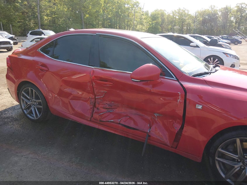 2017 Lexus Is VIN JTHCM1D29H5022613 IAAI salvage auction — SIDE, Salvage Title, sold $4,625 on 2026-07-29 (photo 6)