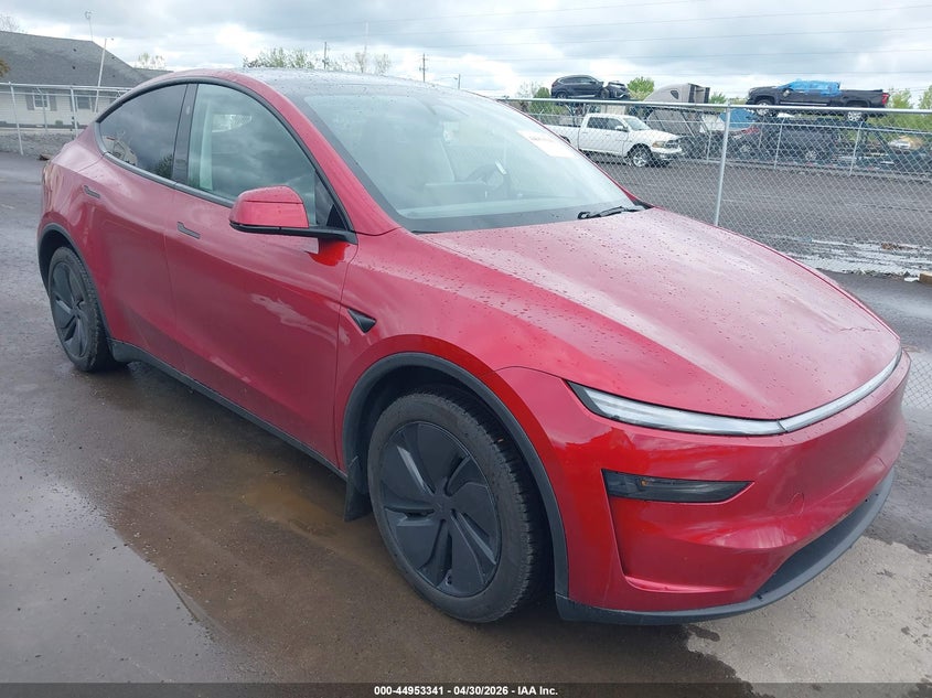 2026 Tesla Model y VIN 7SAYGDEE9TA457860 IAAI salvage auction — HAIL, Salvage (Ohio), sold $27,425 on 2026-07-07 (photo 1)