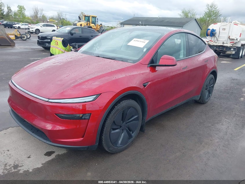 2026 Tesla Model y VIN 7SAYGDEE9TA457860 IAAI salvage auction — HAIL, Salvage (Ohio), sold $27,425 on 2026-07-07 (photo 2)