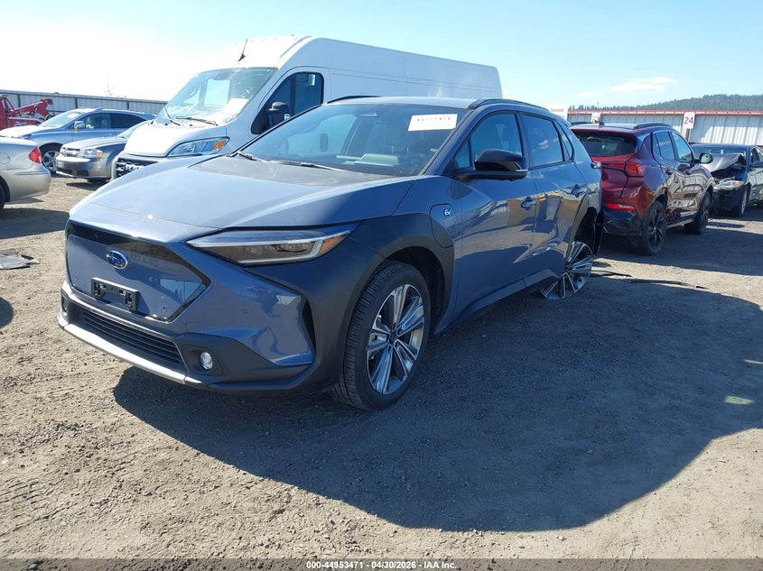 2025 Subaru Solterra VIN JTMABABA7SA106405 IAAI salvage auction — LEFT REAR, Bill Of Sale (Washington), sold $12,300 on 2026-07-16 (photo 2)