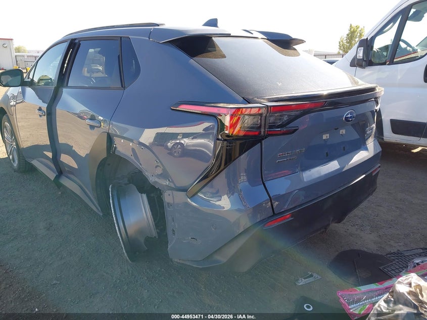 2025 Subaru Solterra VIN JTMABABA7SA106405 IAAI salvage auction — LEFT REAR, Bill Of Sale (Washington), sold $12,300 on 2026-07-16 (photo 6)