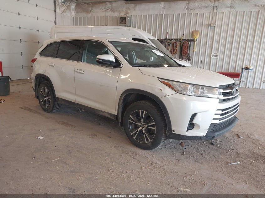 2019 Toyota Highlander VIN 5TDBZRFH0KS704411 IAAI salvage auction — LEFT SIDE, Salvage (Idaho), sold $25 on 2026-07-28 (photo 1)