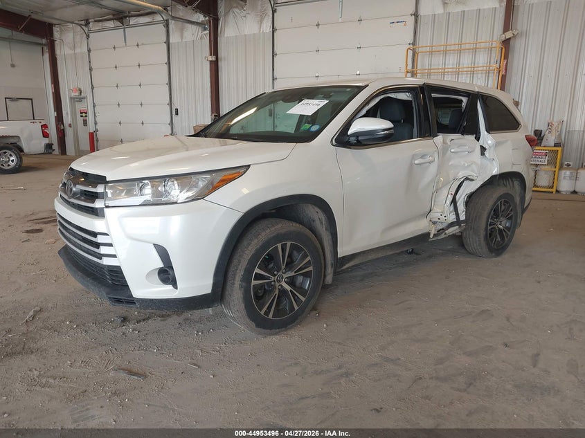 2019 Toyota Highlander VIN 5TDBZRFH0KS704411 IAAI salvage auction — LEFT SIDE, Salvage (Idaho), sold $25 on 2026-07-28 (photo 2)