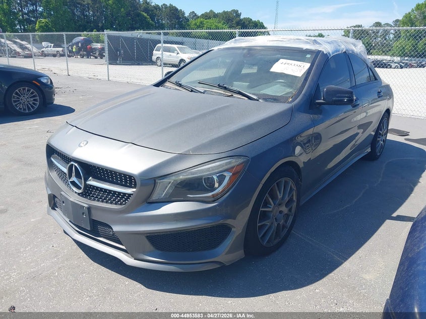 2014 Mercedes-benz Cla-klasse VIN WDDSJ4EB7EN025257 IAAI salvage auction — SIDE, Salvage (Georgia), sold $1,450 on 2026-07-08 (photo 2)