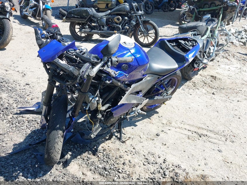 2024 Yamaha Yzf VIN MH3RH18Y5RK015595 IAAI salvage auction — FRONT END, Salvage (Virginia), sold $150 on 2026-07-28 (photo 2)