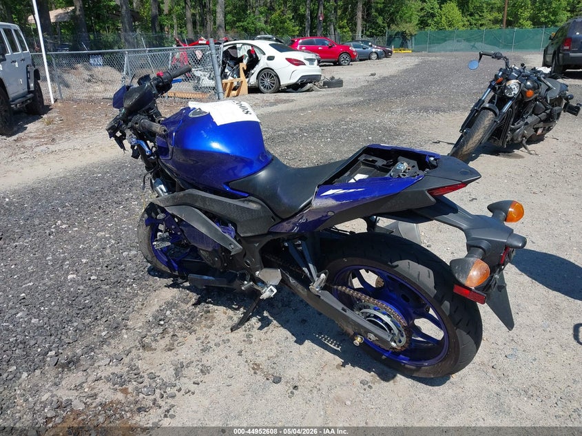 2024 Yamaha Yzf VIN MH3RH18Y5RK015595 IAAI salvage auction — FRONT END, Salvage (Virginia), sold $150 on 2026-07-28 (photo 3)
