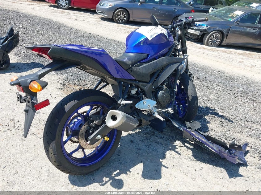 2024 Yamaha Yzf VIN MH3RH18Y5RK015595 IAAI salvage auction — FRONT END, Salvage (Virginia), sold $150 on 2026-07-28 (photo 4)